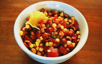 Super Bowl Dip: Corn and Black-Eye Salsa