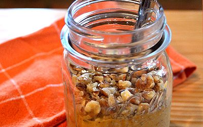 Overnight Pumpkin Oats