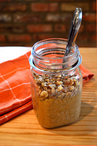 Overnight Pumpkin Oats