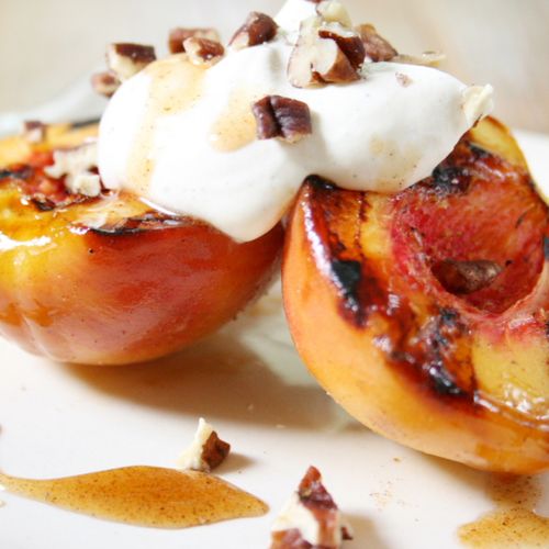 Grilled Peaches